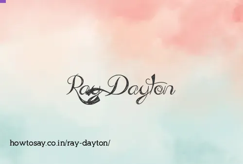 Ray Dayton