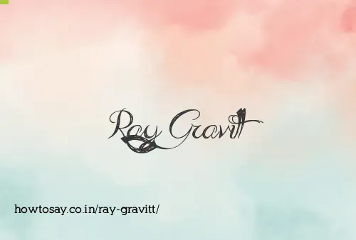 Ray Gravitt