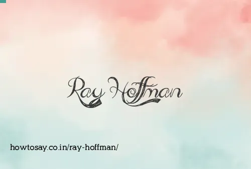 Ray Hoffman