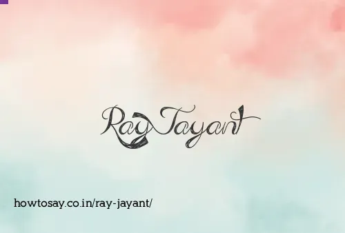 Ray Jayant