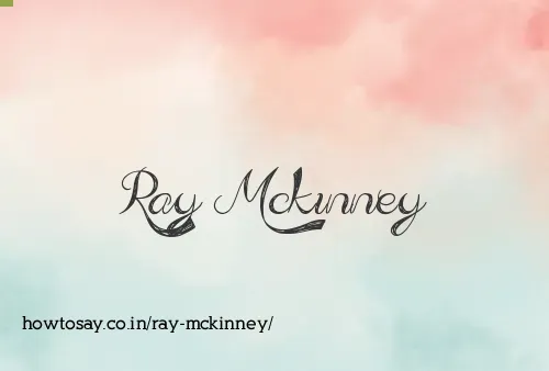 Ray Mckinney