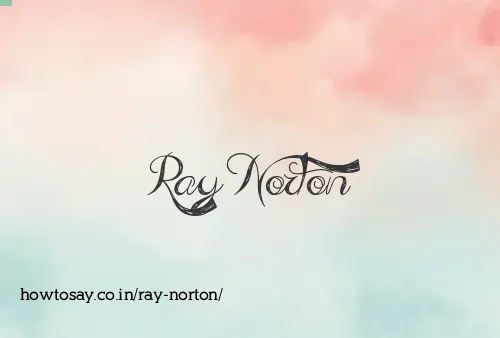 Ray Norton