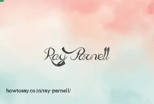 Ray Parnell