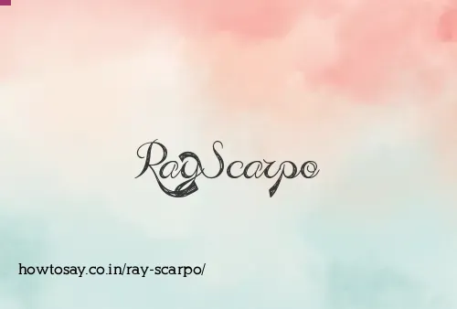 Ray Scarpo