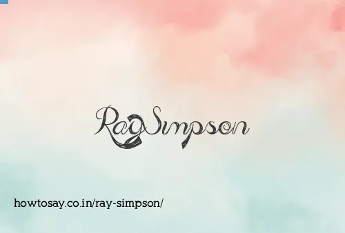 Ray Simpson