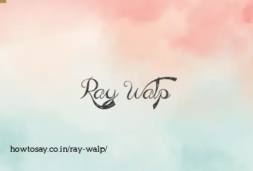 Ray Walp