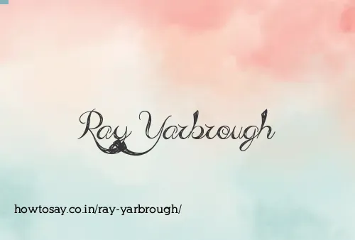 Ray Yarbrough