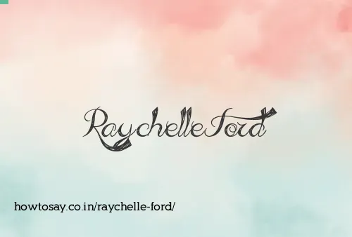 Raychelle Ford