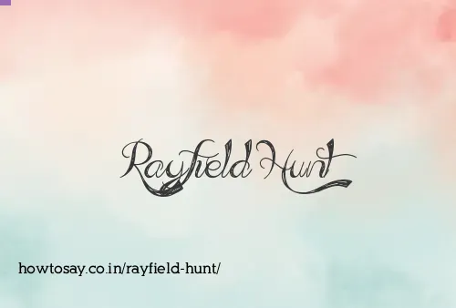 Rayfield Hunt