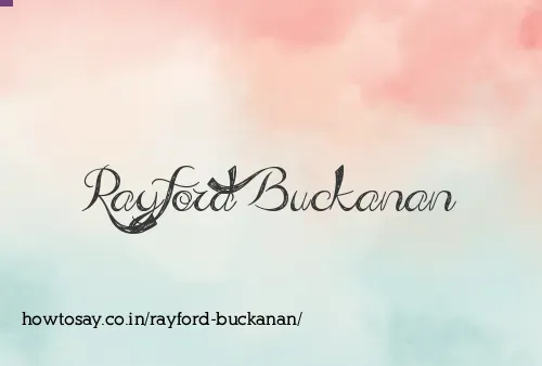 Rayford Buckanan