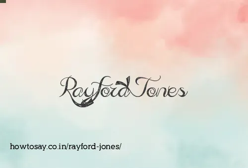 Rayford Jones