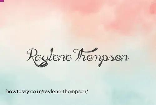 Raylene Thompson