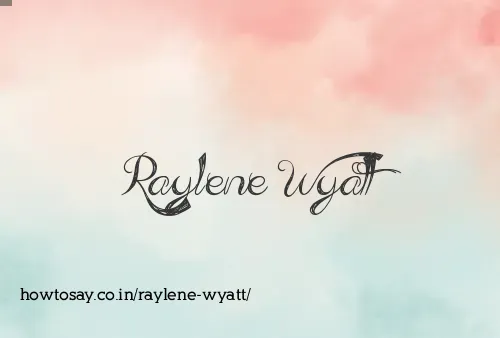 Raylene Wyatt