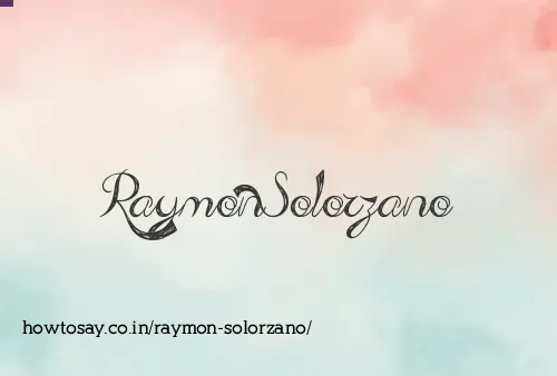 Raymon Solorzano