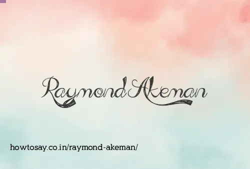 Raymond Akeman