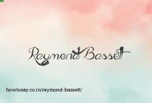 Raymond Bassett