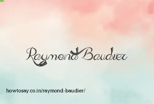 Raymond Baudier