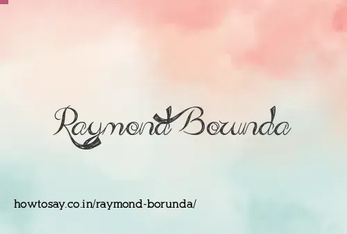 Raymond Borunda