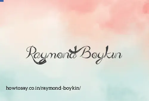 Raymond Boykin