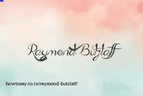 Raymond Butzlaff