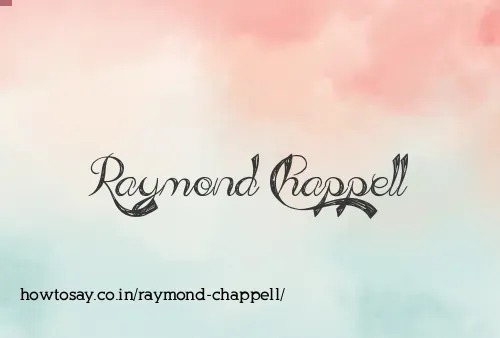 Raymond Chappell