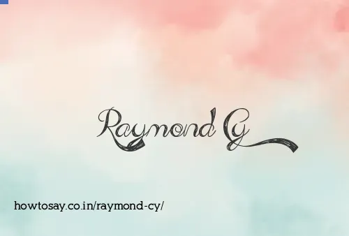 Raymond Cy