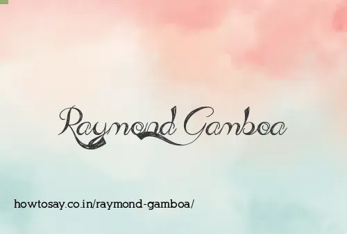 Raymond Gamboa