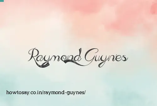 Raymond Guynes