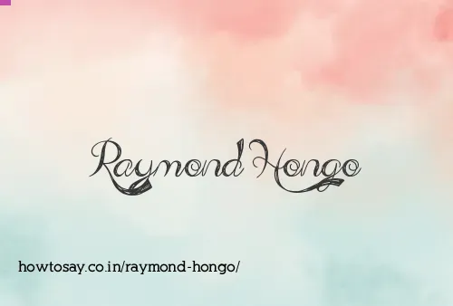 Raymond Hongo
