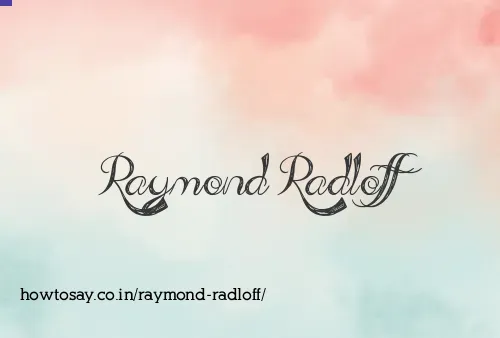 Raymond Radloff