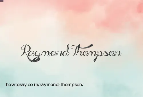 Raymond Thompson