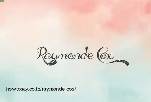 Raymonde Cox