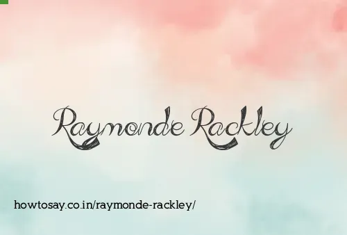 Raymonde Rackley