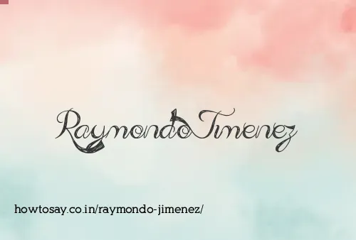 Raymondo Jimenez