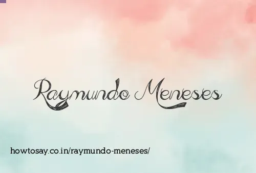 Raymundo Meneses