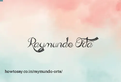 Raymundo Orta