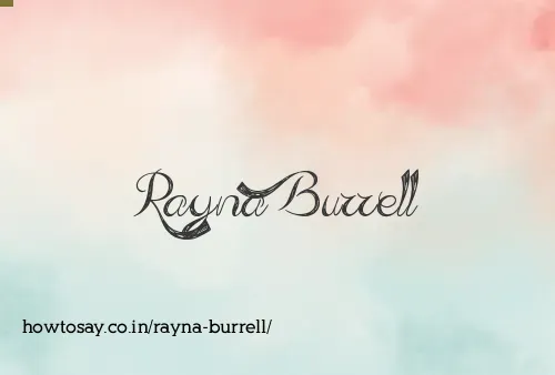 Rayna Burrell