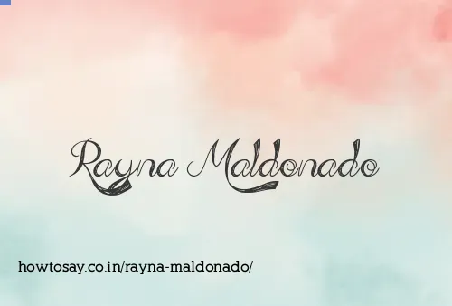 Rayna Maldonado