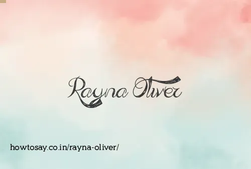 Rayna Oliver