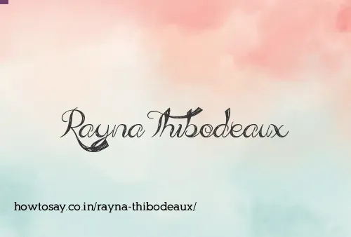Rayna Thibodeaux