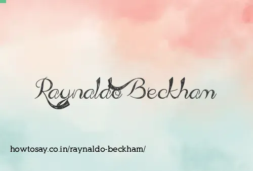 Raynaldo Beckham