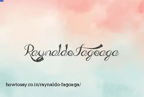 Raynaldo Fagoaga