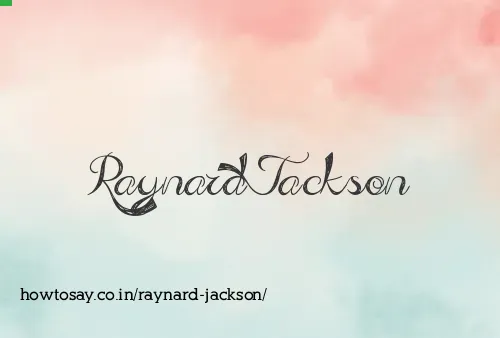 Raynard Jackson