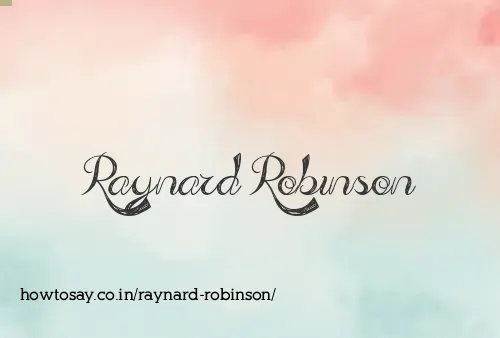 Raynard Robinson