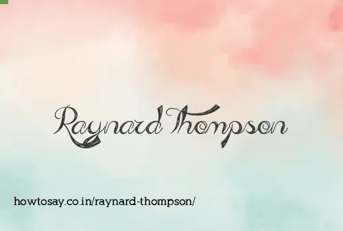 Raynard Thompson