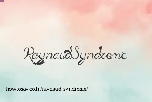 Raynaud Syndrome