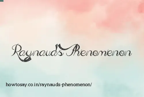 Raynauds Phenomenon