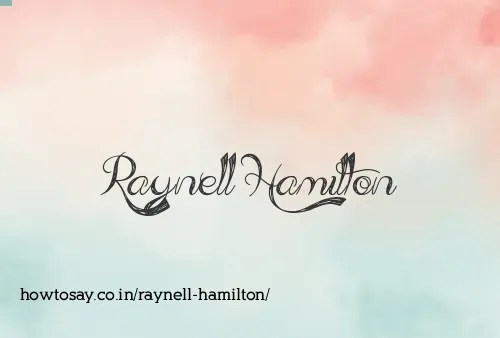 Raynell Hamilton