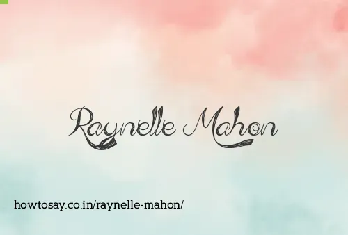 Raynelle Mahon