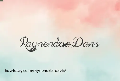 Raynendria Davis
